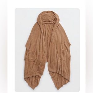 tan cape scarf
